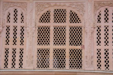 Shegaon, Maharashtra, Hindistan, 10 Temmuz 2017: Anand Sagar Shri Saint Gajan Maharaj Sansthan 'da bir mimari harikası. Anand Sagar, Shegaon 'un turistik merkezidir.