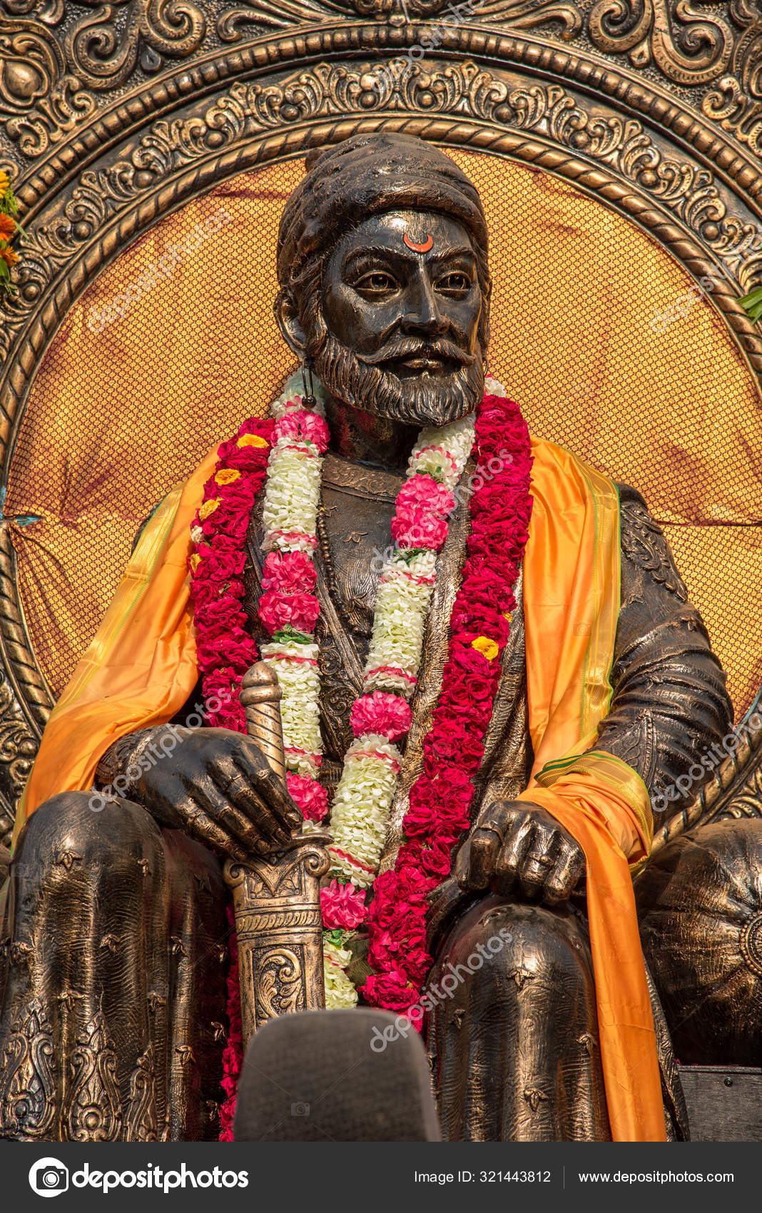 Statue of Chatrapati Shivaji Maharaj Stock Photo by ©DipakShelare ...