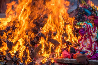 Holika Dahan 'ı odun ya da hindistan cevizi yakarak ve yakarak kutluyoruz. Holi renk festivali ya da paylaşım festivali olarak da bilinir..