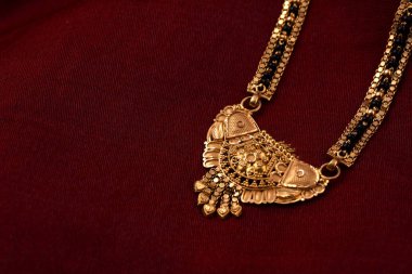 Hint Geleneksel Mücevherleri, yumuşak kumaş üzerine, Mangalsutra