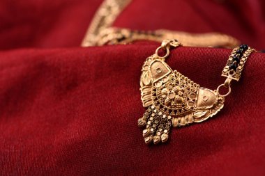 Hint Geleneksel Mücevherleri, yumuşak kumaş üzerine, Mangalsutra