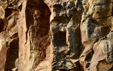 Kusursuz taş dokusu. Taşın Yakın Çekimi