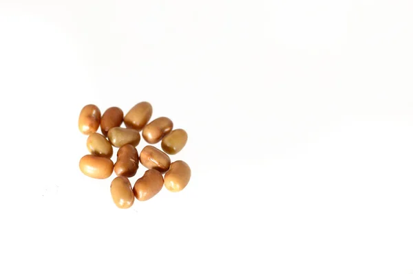 Primo piano di fagioli falena, nome indiano Matki, Primo piano di fagioli falena un legume meno noto — Foto Stock