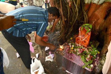 Nagpur, Maharashtra, Hindistan - 01 Ağustos: 