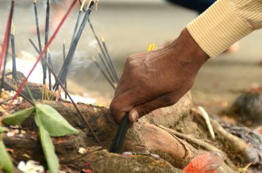 Nagpur, Maharashtra, Hindistan - 01 Ağustos: 