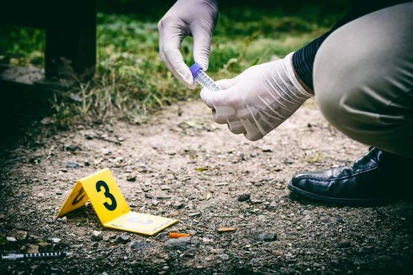 Crime scene investigation — Stock Photo, Image