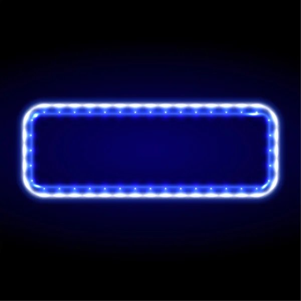Neon niebieski — Wektor stockowy