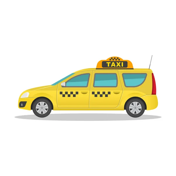 De taxi-auto — Stockvector
