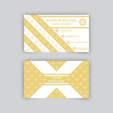 İş kartı boş şablon