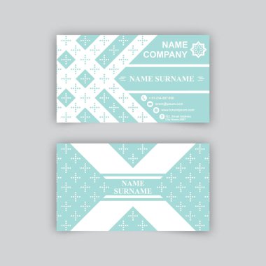 İş kartı boş şablon