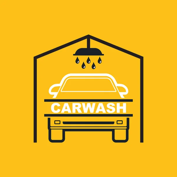 Distintivo lavello auto — Vettoriale Stock