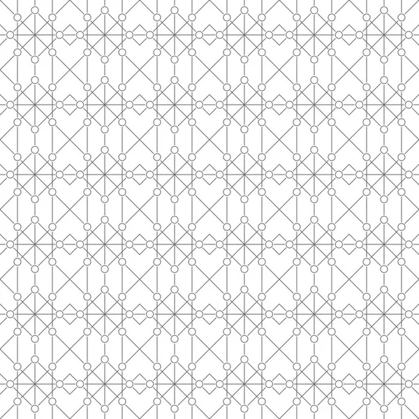 Nahtloses Muster Abstrakter Geometrischer Hintergrund Moderne Lineare Textur Mit Sich — Stockvektor