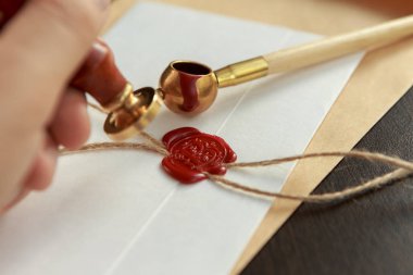 Son arzum ve vasiyetim belge ile sarımsı kağıt üzerinde