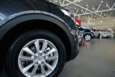 Otomatik tamir istasyonu bulanık arkaplan