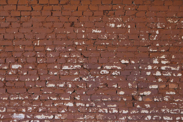 old red brick wall texture background