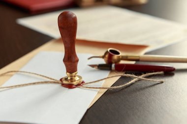 Noter kalem Ahit üzerinde yalan. Noter çalışma aksesuarları