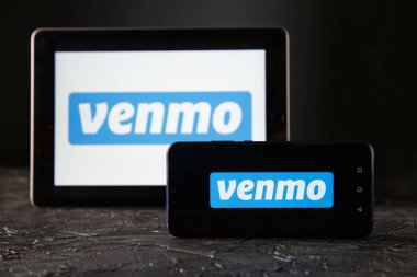 Tula 24 09 2019: Tablet ve telefon ekranında venmo.