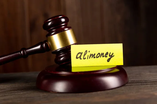 Alimoney concept. Children protection and divorce. — Stock Photo, Image