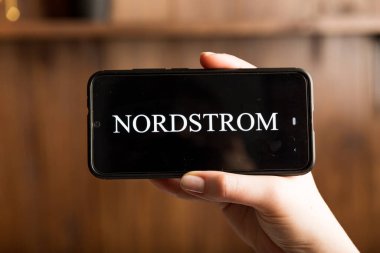 Tula Rusya 16.01.20 Nordstrom telefon ekranında izole edildi..