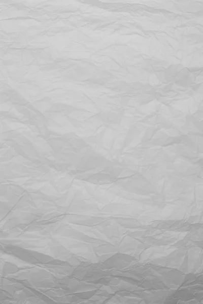 Crumpled white paper texture — Stock Photo, Image