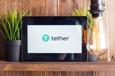 Tula Rusya tablet bilgisayar ekranındaki 16.01.20 kablo izole edildi.