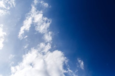 bulutlu mavi gökyüzü arkaplanı