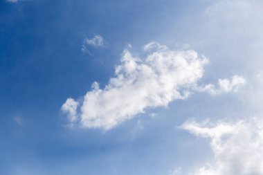 bulutlu mavi gökyüzü arkaplanı