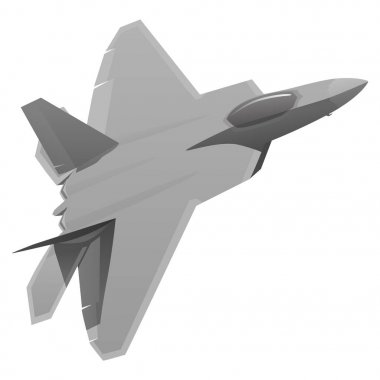 Modern askeri Fighter Jet uçak
