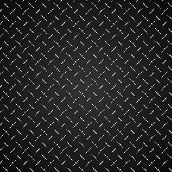 Diamond Plate Realistische Vector Grafische Afbeelding — Stockvector