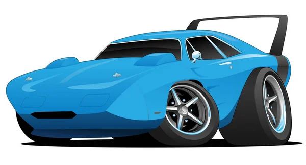 Clásico Americano Muscle Car Hot Rod — Archivo Imágenes Vectoriales