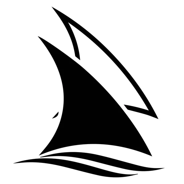 Πανί Βάρκες Vector Εικόνα Λογότυπο — Διανυσματικό Αρχείο