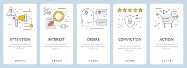 Vektör ince çizgi düz tasarımı, satış konsepti dikey afiş