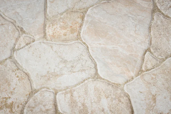 doku-zemin döşemesi bej renkli taş