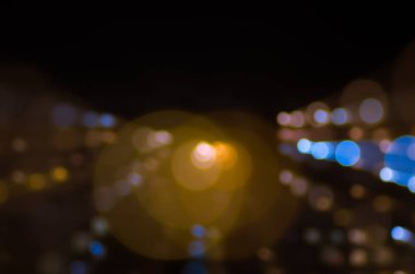 gece ışıklar şehir