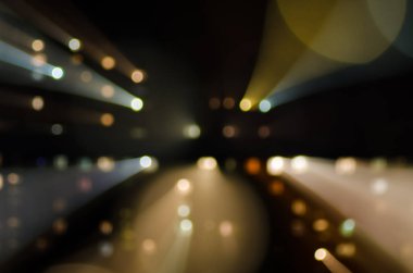 gece ışıklar şehir