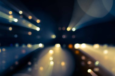 gece ışıklar şehir