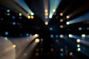 gece ışıklar şehir