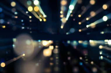 gece ışıklar şehir