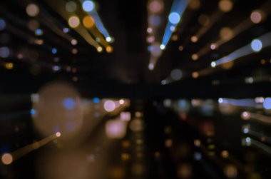 gece ışıklar şehir