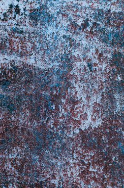 Paslı metalin dokusu