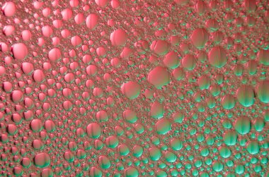 Kabarcıkların soyut arkaplanı