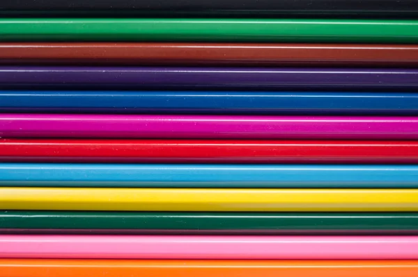 Fondo de lápices de colores — Foto de Stock