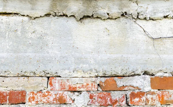 Beton ve tuğla duvarlar zemin