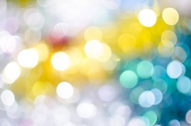 Parlak renkli Noel arka plan, bulanık bokeh tatil