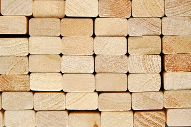 Ahşap arka plan sıkıca katlanmış dikdörtgen tuğlalar.