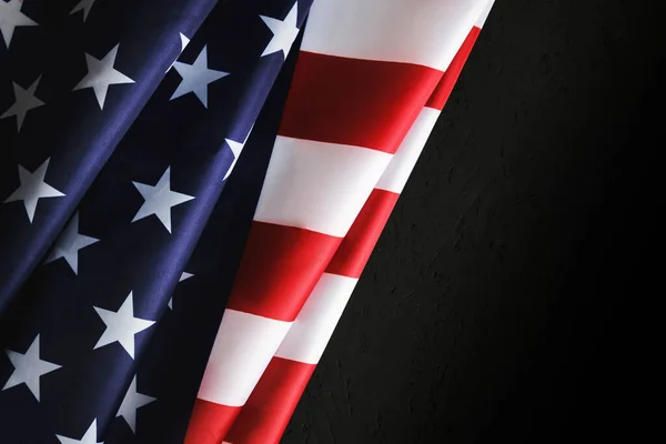 Bandera Los Estados Unidos América Con Lugar Para Inscripción Fondo — Foto de Stock
