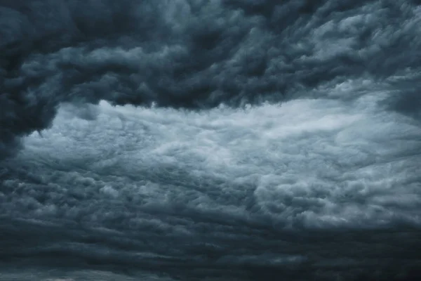 Dark dramatic clouds before a thunderstorm, hurricane, tornado.Abstract sky background
