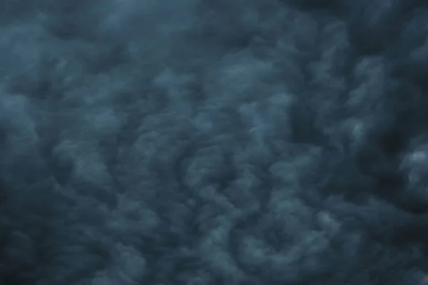 Темно Драматические Облака Перед Грозой Ураганом Торнадо — стоковое фото