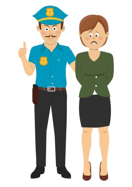 Tutuklu. Kanun adamı bir kadın taksın