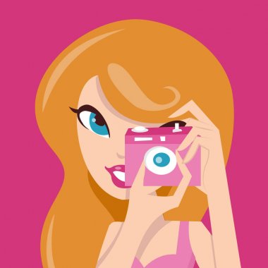 Kamera anlık görüntü kız